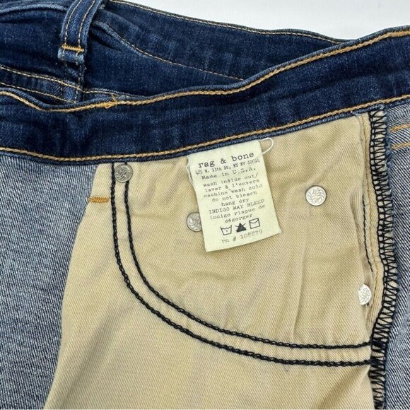 Rag &‎ Bone Women’s Heritage Mid-Rise Skinny Designer Luxury Jeans W29-30/L26 - Picture 7 of 12